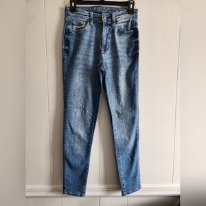 Arizona Jeans Co Hi Rise Jeggings Size 5 Medium Wash Skinny Stretch Jeans